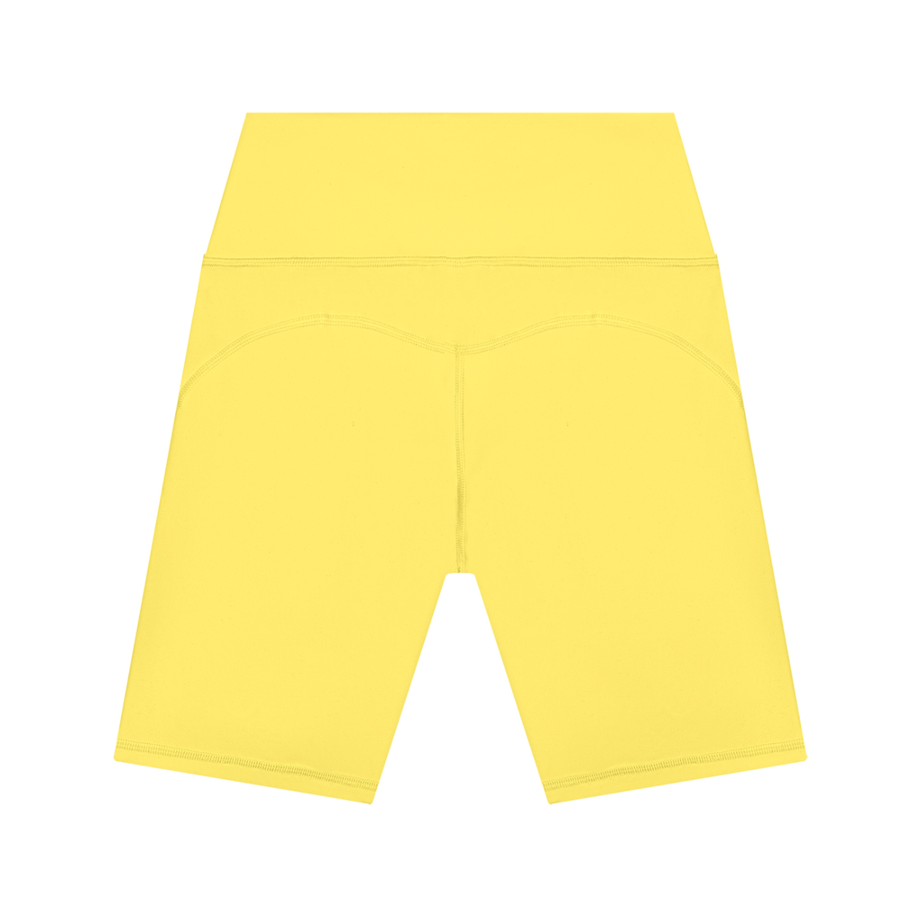 Official 4kRacing Women's High-Waisted Yoga Shorts — Black Logo