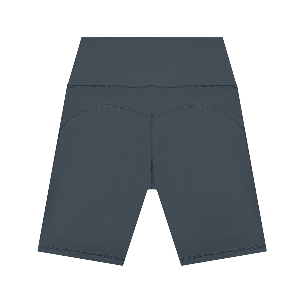 Official 4kRacing Women's High-Waisted Yoga Shorts — White Logo